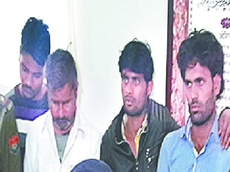 four kidnappers arrest in agra 